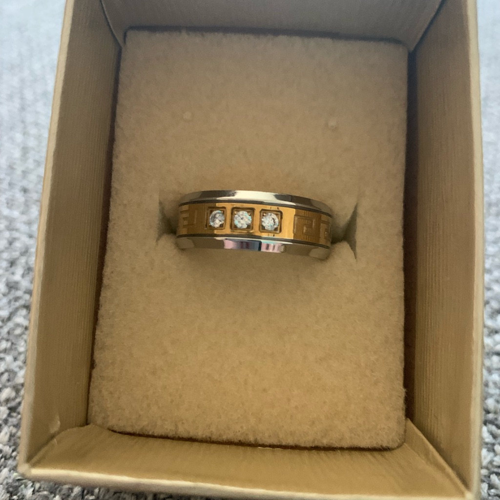 Gold Ring With Gemstones